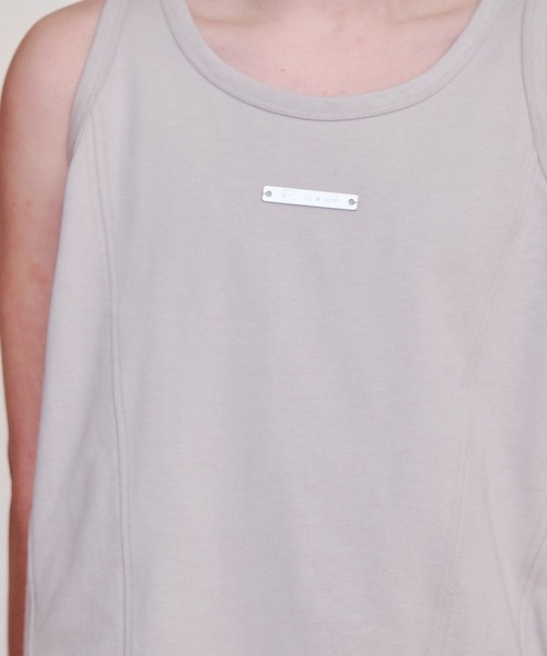 VI E DIT（ヴィエディット）の「Heavy tank top/ヘビータンクトップ/洗える/肉厚（タンクトップ・メンズ・ホワイト/ブラック・1/2）」の15枚目の写真