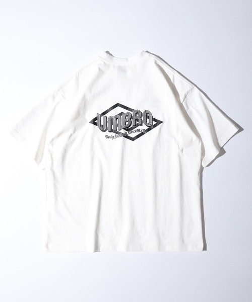 UMBRO アンブロ フロント刺繍 バックプリント半袖 TEEシャツ（T