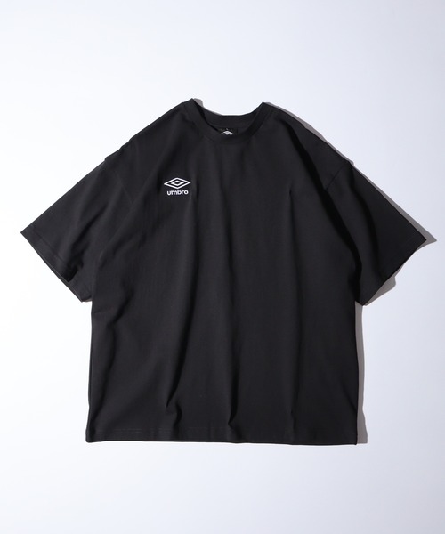UMBRO アンブロ フロント刺繍 バックプリント半袖 TEEシャツ（T
