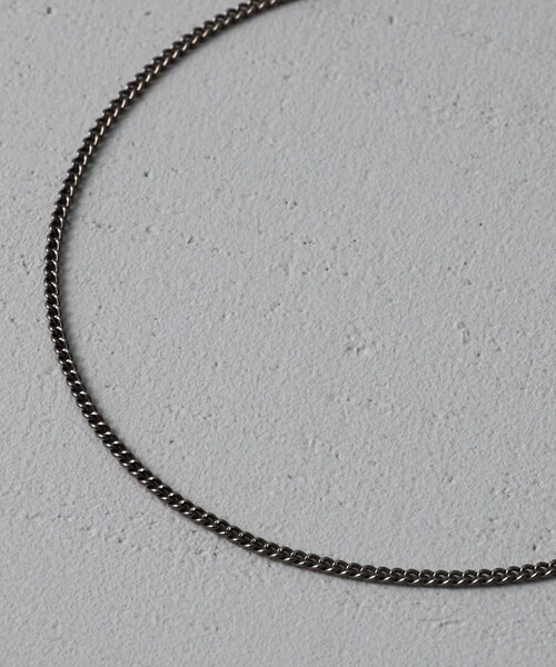 and cloud（アンドクラウド）の「Ink Chain Anklet（アンクレット・レディース・シルバー/ブラック・FREE）」の5枚目の写真