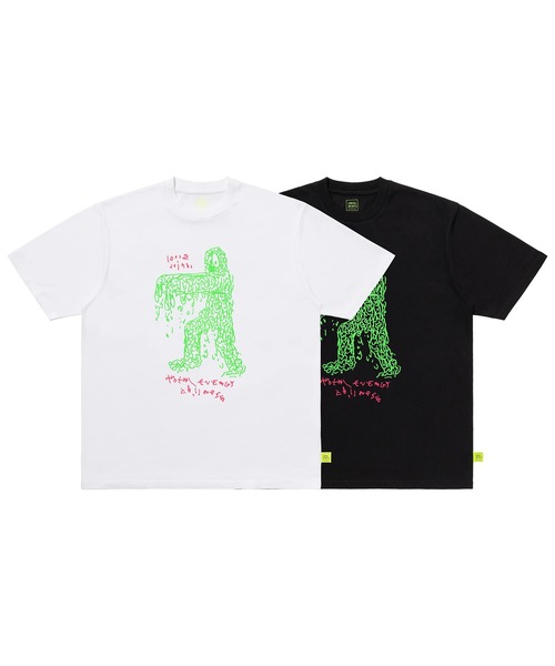 LOOSE JOINTS(ルーズジョインツ)の「STEWART ARMSTRONG - TOTAL ENERGY COLLAPSE S/S TEE(Tシャツ/カットソー・メンズ・ホワイト/ブラック・S/M/L)」の12枚目の写真