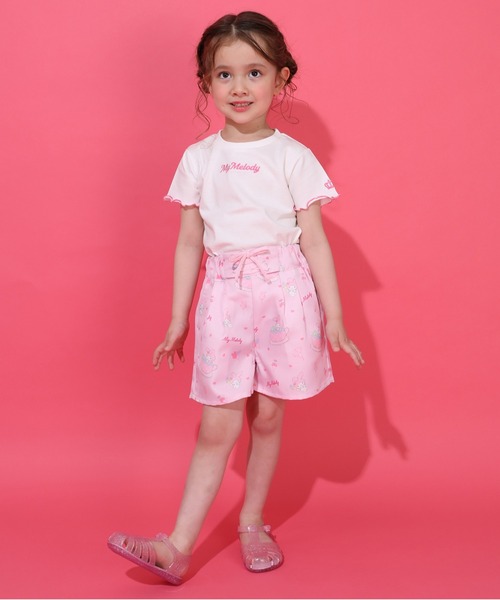 サンリオ 総柄レースアップ ショートパンツ 0618K （トップス別売