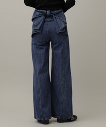 3.3 Field Trip  | 【一部カラー予約】3.3 Field Trip／バックリボンデニムパンツ(デニムパンツ)