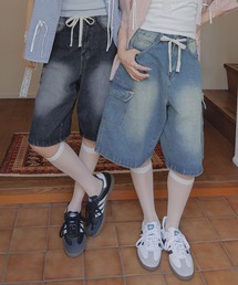 3.3 Field Trip  | 3.3 Field Trip／ロープハーフデニムパンツ(デニムパンツ)