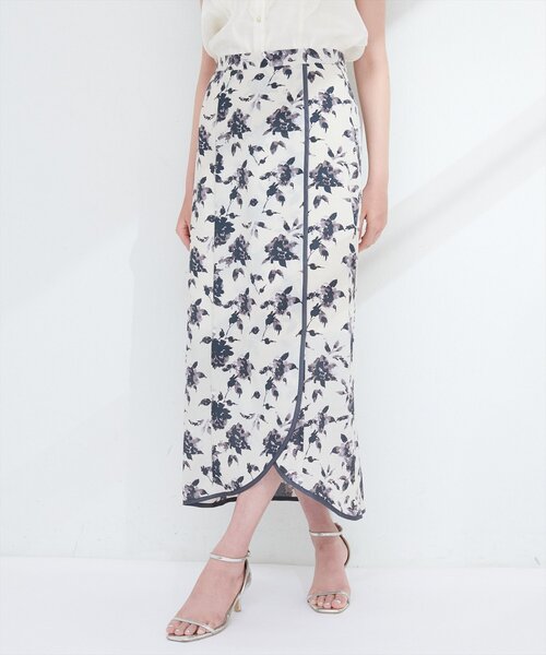 natural couture（ナチュラルクチュール）の「パイピングチューリップヘムスカート（スカート・レディース・その他1/その他2/その他3/その他4・FREE）」の11枚目の写真