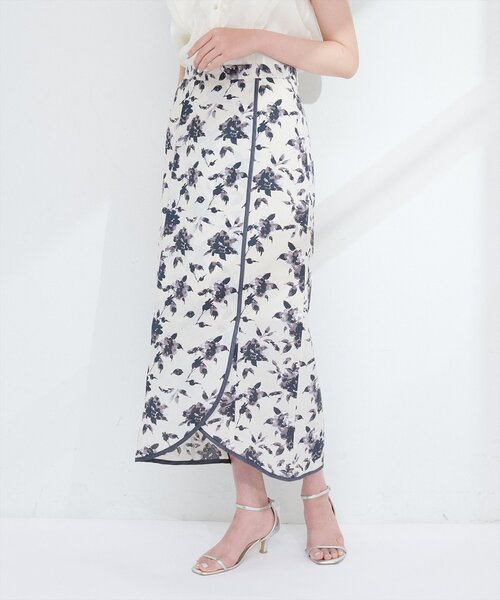 natural couture（ナチュラルクチュール）の「パイピングチューリップヘムスカート（スカート・レディース・その他1/その他2/その他3/その他4・FREE）」の12枚目の写真