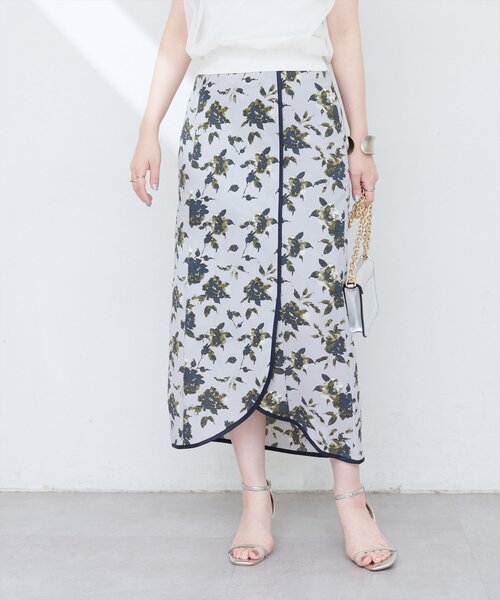 natural couture（ナチュラルクチュール）の「パイピングチューリップヘムスカート（スカート・レディース・その他1/その他2/その他3/その他4・FREE）」の17枚目の写真