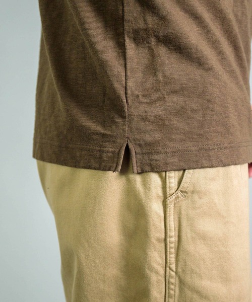 OMNIGOD（オムニゴッド）の「[ OMNIGOD mens / オムニゴッド ] オールドヴィンテージ天竺 ロングスリーブTシャツ（Tシャツ/カットソー・メンズ・ホワイト/オリーブ/ブラック・4/3/2）」の20枚目の写真