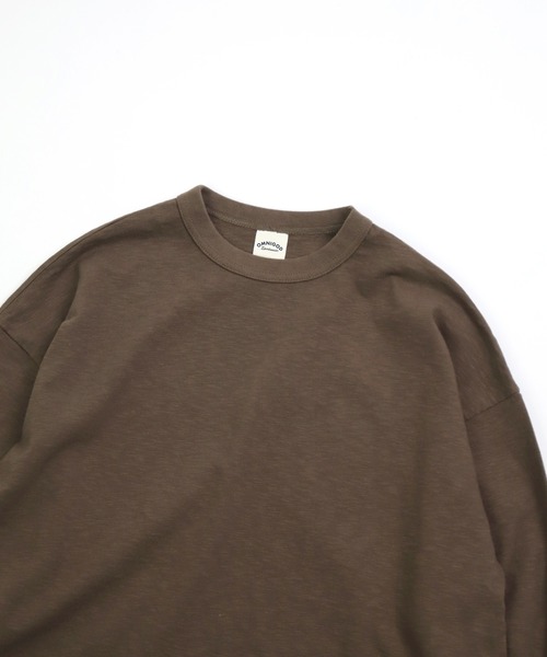 OMNIGOD（オムニゴッド）の「[ OMNIGOD mens / オムニゴッド ] オールドヴィンテージ天竺 ロングスリーブTシャツ（Tシャツ/カットソー・メンズ・ホワイト/オリーブ/ブラック・4/3/2）」の22枚目の写真