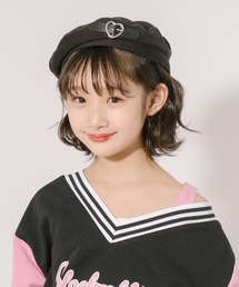 URBAN CHERRY（アーバンチェリー）の「ハートベルトデザインベレー帽（ハンチング/ベレー帽・キッズ）」
