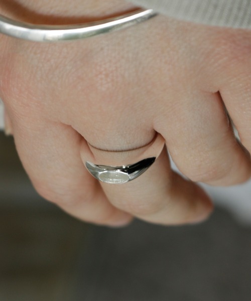 whoseA（フーシー）の「【silver925】Gemstone Ring / ジェムストーンリング（リング・レディース・ライトグリーン/クリア・12号/14号）」の5枚目の写真