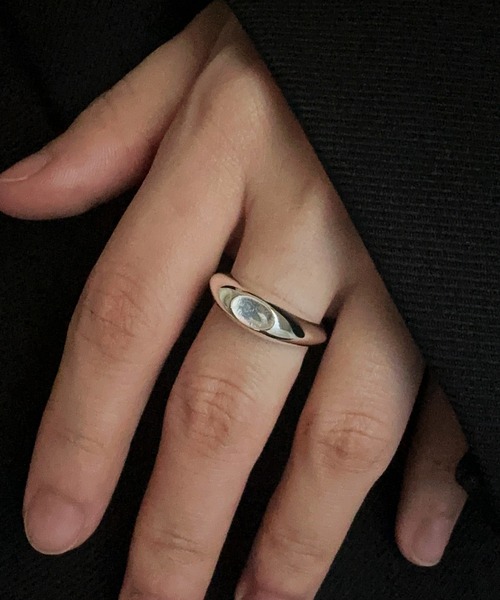 whoseA（フーシー）の「【silver925】Gemstone Ring / ジェムストーンリング（リング・レディース・ライトグリーン/クリア・12号/14号）」の12枚目の写真