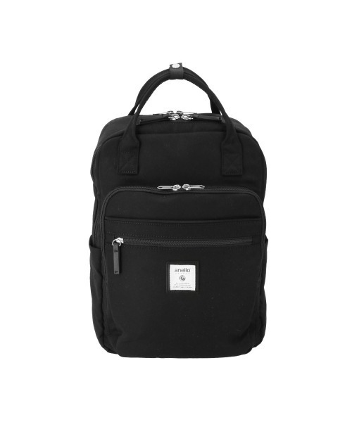 anello GRANDE(アネログランデ)の「anelloGRANDE アネログランデ シナモンスクエアリュック GTM0331(バックパック/リュック・レディース・ネイビー/ベージュ/ブラック・FREE)」の1枚目の写真
