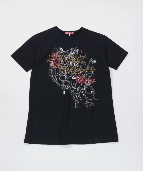 STUDIO PICONE(スタジオピッコーネ)の「【オンラインストア・店舗限定商品】UV冷感地図イラストTシャツ(Tシャツ/カットソー・レディース・ホワイト/ネイビー・M/L/LL)」の15枚目の写真