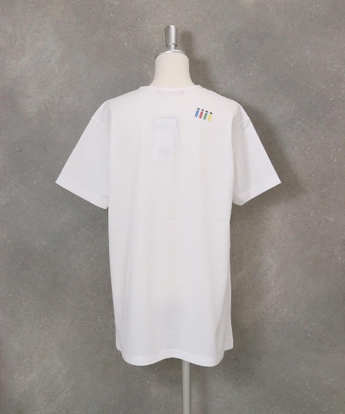 STUDIO PICONE(スタジオピッコーネ)の「【オンラインストア・店舗限定商品】UV冷感地図イラストTシャツ(Tシャツ/カットソー・レディース・ホワイト/ネイビー・M/L/LL)」の8枚目の写真