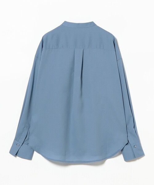 B:MING by BEAMS（ビーミングバイビームス）の「【洗える】ドレープ シャツ ブラウス（S～M）（シャツ/ブラウス・レディース・ネイビー/ブルー/オフホワイト・MEDIUM/SMALL）」の18枚目の写真