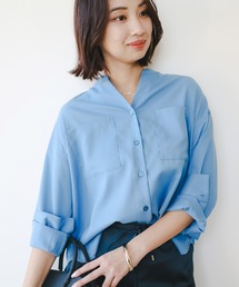 B:MING by BEAMS | 【洗える】ドレープ シャツ ブラウス（S～M）(シャツ/ブラウス)
