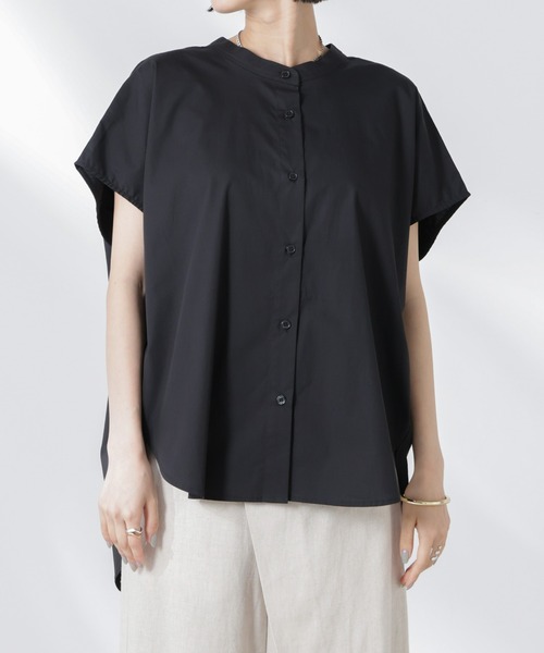 ペーパーバックノースリーブブラウス 2WAYノースリーブブラウス - SOÉJU online store｜上質な大人の女性の