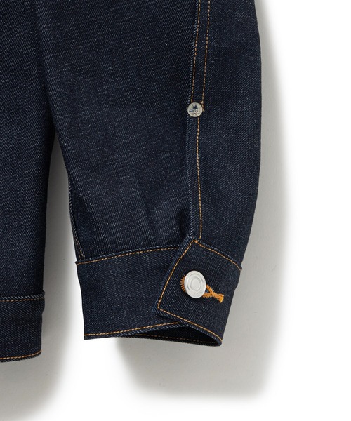 BEDWIN & THE HEARTBREAKERS(ベドウィン アンド ザ ハートブレイカーズ)の「RAW DENIM JACKET "CASSIDY"(デニムジャケット・メンズ・インディゴブルー・MEDIUM)」の5枚目の写真