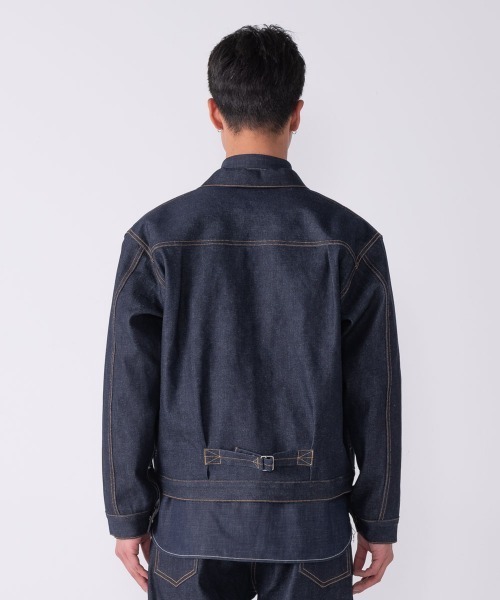 BEDWIN & THE HEARTBREAKERS(ベドウィン アンド ザ ハートブレイカーズ)の「RAW DENIM JACKET "CASSIDY"(デニムジャケット・メンズ・インディゴブルー・MEDIUM)」の8枚目の写真