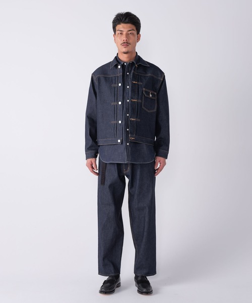 BEDWIN & THE HEARTBREAKERS(ベドウィン アンド ザ ハートブレイカーズ)の「RAW DENIM JACKET "CASSIDY"(デニムジャケット・メンズ・インディゴブルー・MEDIUM)」の10枚目の写真
