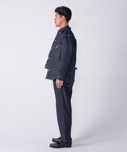 BEDWIN & THE HEARTBREAKERS(ベドウィン アンド ザ ハートブレイカーズ)の「RAW DENIM JACKET "CASSIDY"(デニムジャケット・メンズ・インディゴブルー・MEDIUM)」の11枚目の写真