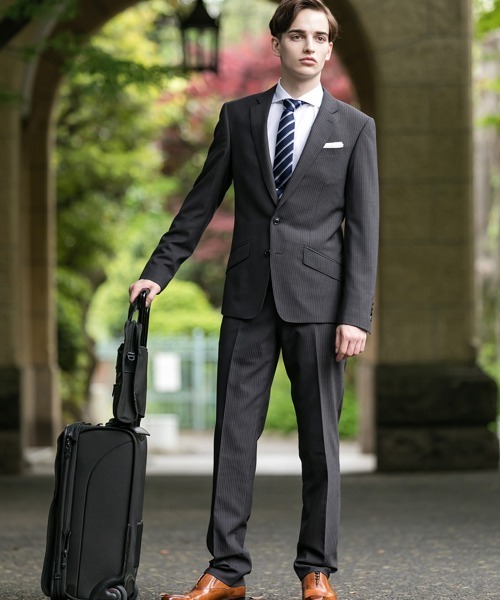 Buffalo Bobs（バッファローボブズ）の「NEW YORKER-EDITOR(ニューヨーカー エディター)2B スーツ 2パンツセット（スーツセット・メンズ・グレー/ブルー/ブラック・3/L/4(LL)/2/M）」の9枚目の写真