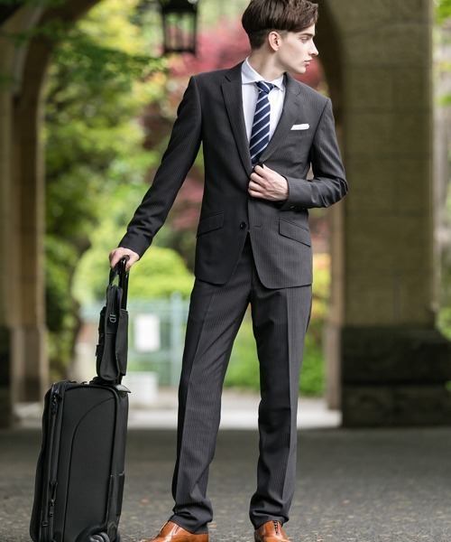 Buffalo Bobs（バッファローボブズ）の「NEW YORKER-EDITOR(ニューヨーカー エディター)2B スーツ 2パンツセット（スーツセット・メンズ・グレー/ブルー/ブラック・3/L/4(LL)/2/M）」の7枚目の写真