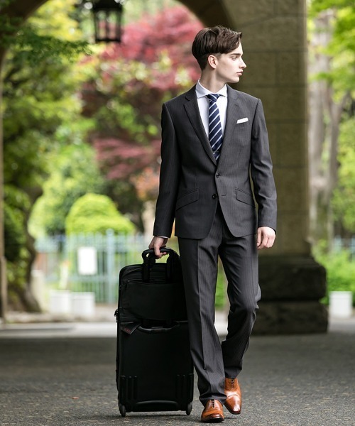 Buffalo Bobs（バッファローボブズ）の「NEW YORKER-EDITOR(ニューヨーカー エディター)2B スーツ 2パンツセット（スーツセット・メンズ・グレー/ブルー/ブラック・3/L/4(LL)/2/M）」の6枚目の写真