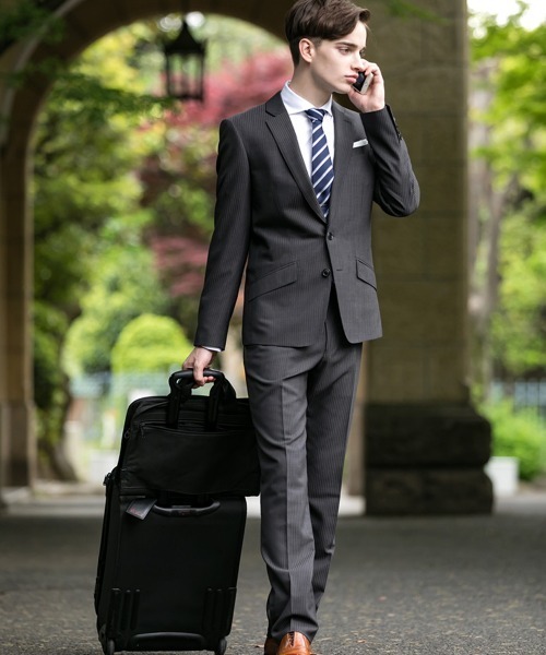 Buffalo Bobs（バッファローボブズ）の「NEW YORKER-EDITOR(ニューヨーカー エディター)2B スーツ 2パンツセット（スーツセット・メンズ・グレー/ブルー/ブラック・3/L/4(LL)/2/M）」の5枚目の写真