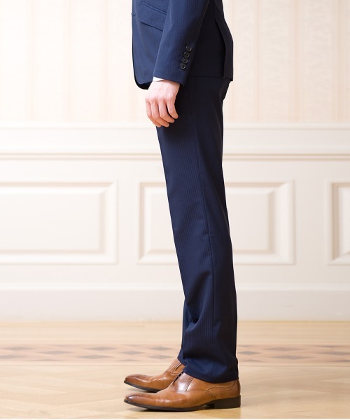 Buffalo Bobs（バッファローボブズ）の「NEW YORKER-EDITOR(ニューヨーカー エディター)2B スーツ 2パンツセット（スーツセット・メンズ・グレー/ブルー/ブラック・3/L/4(LL)/2/M）」の12枚目の写真