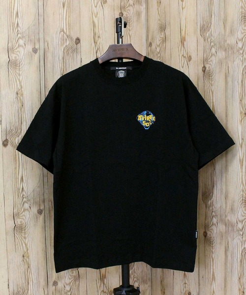 AVIREX(アヴィレックス)の「AVIREX USA S/S TEE(Tシャツ/カットソー・メンズ・ブラック/パープル/ホワイト・L/XL/XXL/M)」の13枚目の写真