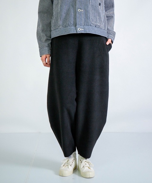 ALWEL] FLEECE PEG PANTS / フリース ペグイージーパンツ | Domingo