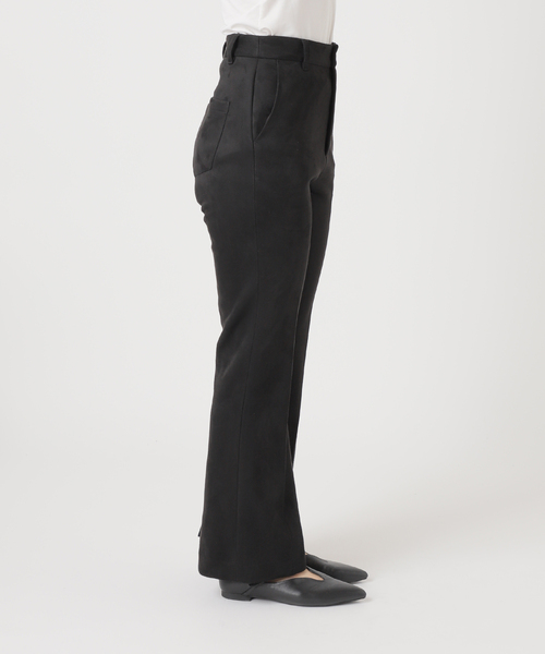 B.C STOCK（ベーセーストック）の「ウォッシャブル / ヌバック調フレアスリムパンツ（その他パンツ・レディース・ブラック/ブラウン・SMALL/MEDIUM）」の18枚目の写真