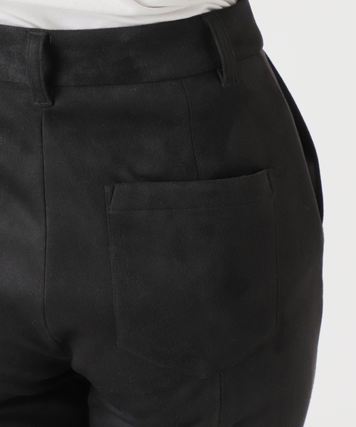 B.C STOCK（ベーセーストック）の「ウォッシャブル / ヌバック調フレアスリムパンツ（その他パンツ・レディース・ブラック/ブラウン・SMALL/MEDIUM）」の21枚目の写真