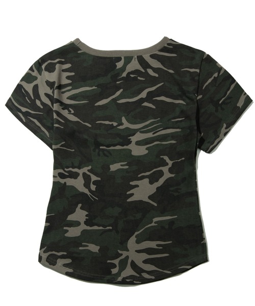 tシャツ A'GEM/9 × .kom 「PLACE STUDIO/プレイススタジオ」 Camo Soft the Place Lettering L A'GEM/9 × .kom 『PLACE STUDIO/プレイススタジオ』 Camo Soft