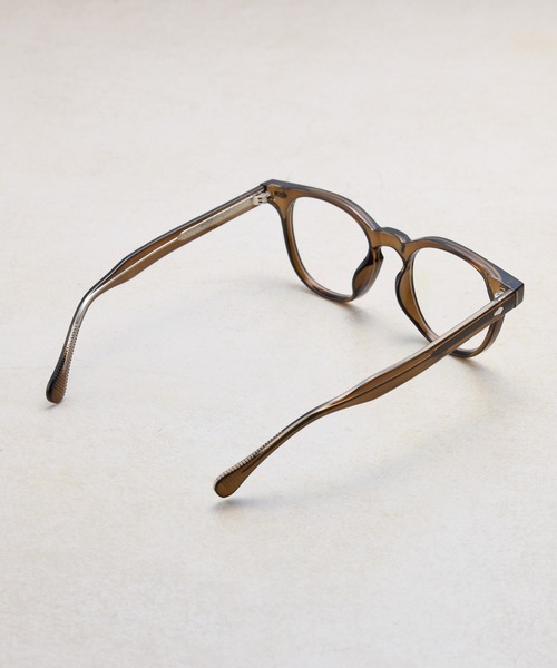 PAPILLONNER（パピヨネ）の「クリアフレームメガネ（メガネ・レディース・ブラウン・FREE）」の7枚目の写真