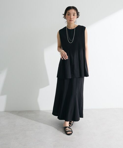 Sugar spoon(シュガースプーン)の「・SUGAR SPOON 【ラッシュガード】スカート(スカート・レディース・チャコールグレー/ブラック/カーキ・FREE)」の5枚目の写真