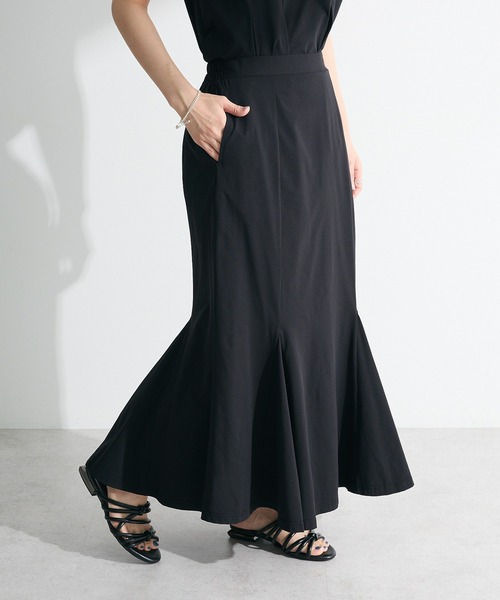 Sugar spoon(シュガースプーン)の「・SUGAR SPOON 【ラッシュガード】スカート(スカート・レディース・チャコールグレー/ブラック/カーキ・FREE)」の1枚目の写真