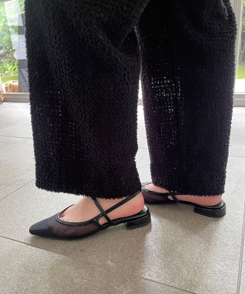 シアーストラップスリングバック（その他シューズ）｜LE TALON