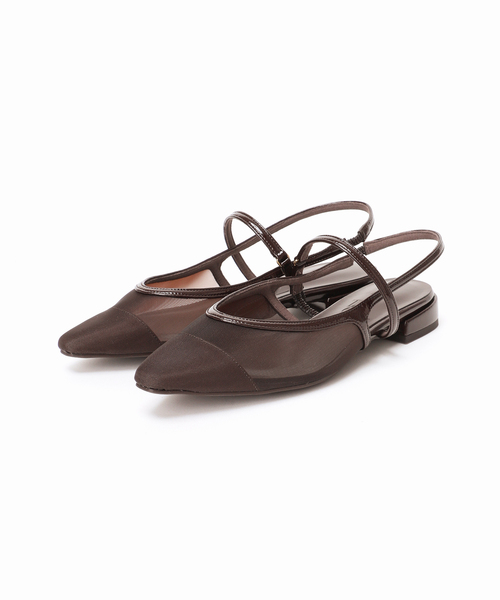 シアーストラップスリングバック（その他シューズ）｜LE TALON