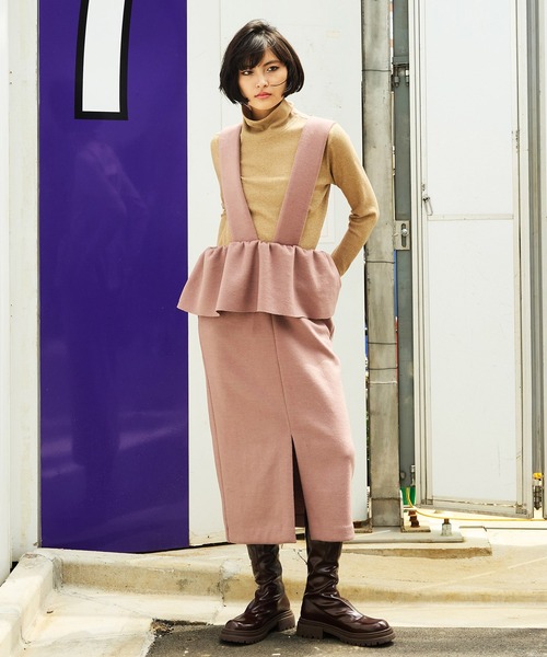 AVIE（アビィ）の「グリッターリブハイネック（Tシャツ/カットソー・レディース・シルバー/ブラック/ブロンズ・38）」の22枚目の写真