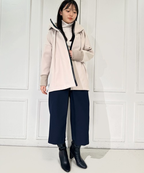 AVIE（アビィ）の「グリッターリブハイネック（Tシャツ/カットソー・レディース・シルバー/ブラック/ブロンズ・38）」の5枚目の写真