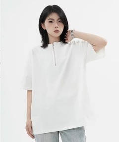 6(ROKU)＞ネック コード Tシャツ（Tシャツ/カットソー）｜6