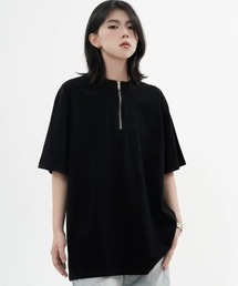 Ribbed knit half-zip top / リブ編みニット ハーフジップトップス 秋 秋服メンズ 2026年秋冬