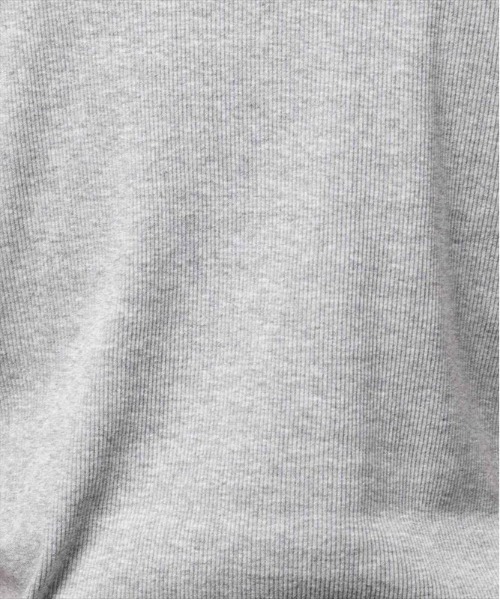 garsonwave(ギャルソンウェーブ)の「日本製テレコ半袖Vネックカットソー(GW)(Tシャツ/カットソー・メンズ・ブラック/グレー/ホワイト・S/M/L/LL)」の13枚目の写真