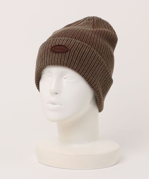 Dickies(ディッキーズ)の「【Dickies】DK EX CIRCLE LOGO PIGMENT KNIT WATCH / サークルロゴ ニットキャップ(ニットキャップ/ビーニー・メンズ・ブルー/ブラック/ブラウン/レッド/グリーン・FREE)」の3枚目の写真