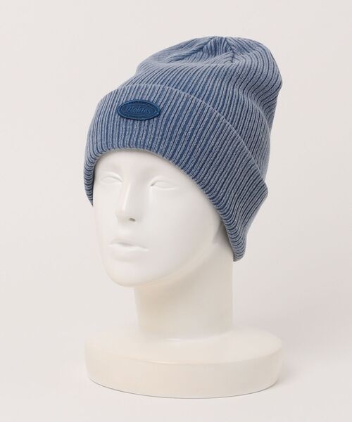 Dickies(ディッキーズ)の「【Dickies】DK EX CIRCLE LOGO PIGMENT KNIT WATCH / サークルロゴ ニットキャップ(ニットキャップ/ビーニー・メンズ・ブルー/ブラック/ブラウン/レッド/グリーン・FREE)」の4枚目の写真