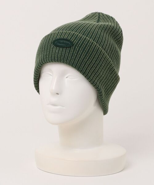 Dickies(ディッキーズ)の「【Dickies】DK EX CIRCLE LOGO PIGMENT KNIT WATCH / サークルロゴ ニットキャップ(ニットキャップ/ビーニー・メンズ・ブルー/ブラック/ブラウン/レッド/グリーン・FREE)」の1枚目の写真