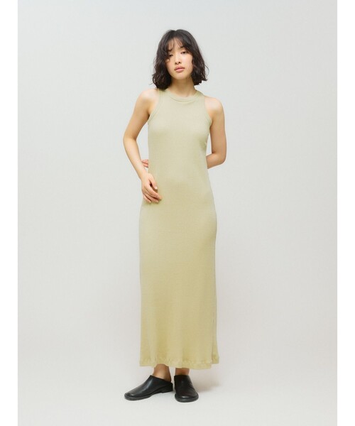 セール】MIDIUMISOLID for Ladies パットリブワンピース